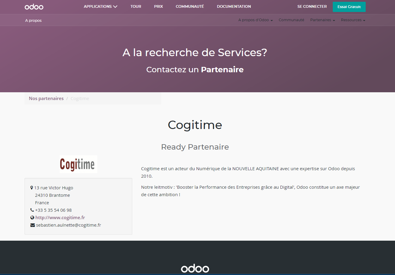 Odoo france