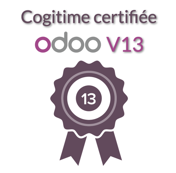 Cogitime certifiée Odoo V13